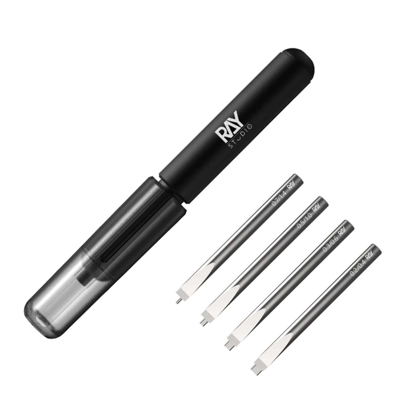 RAY Studio TinyGo × Modeling Step Chisel Blade